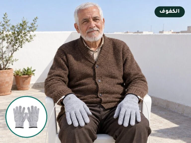 الكفوف: لليدين العيانين